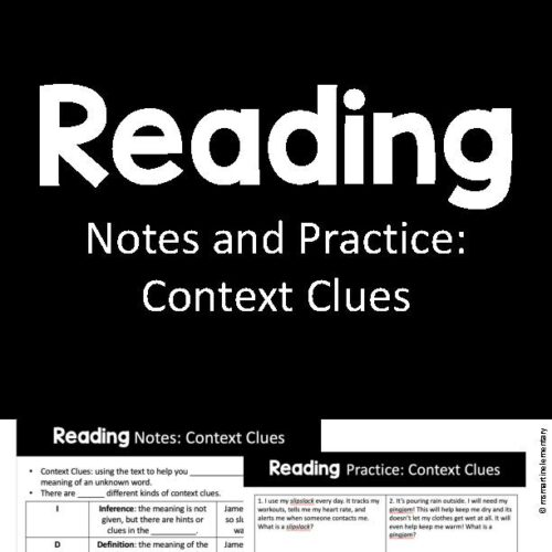 Reading Notes and Practice: Context Clues's featured image