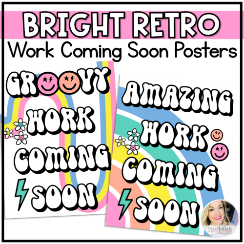 Amazing Work Coming Soon Posters FREEBIE's featured image