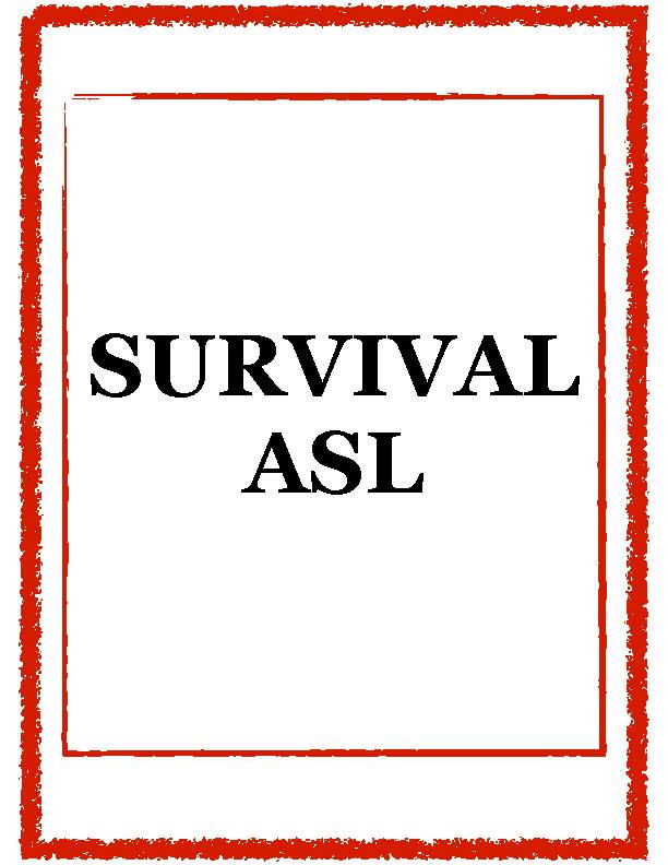 Survival Language Flash Cards and Game