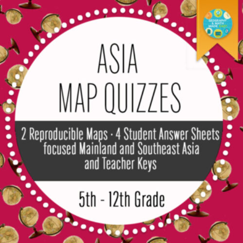 Geography, World History and Asia Studies, Asia Map Quizzes, Quiz's featured image