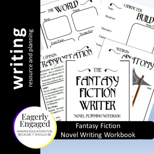 Fantasy Writing: Novel Planning Notebook's featured image