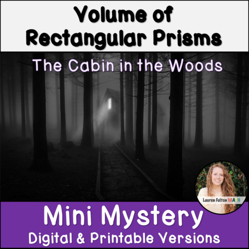 Volume of Rectangular Prisms Game Murder Mystery Activity's featured image