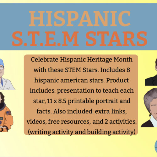 Hispanic Heritage Month ⭐️ STEM Stars⭐️'s featured image