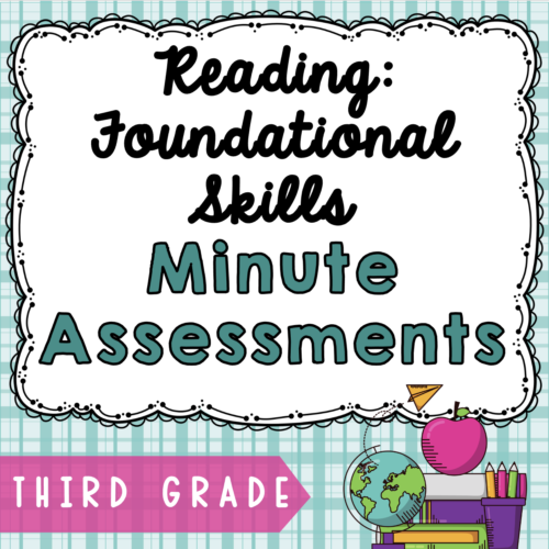 Reading Foundational Skills Minute Assessments's featured image