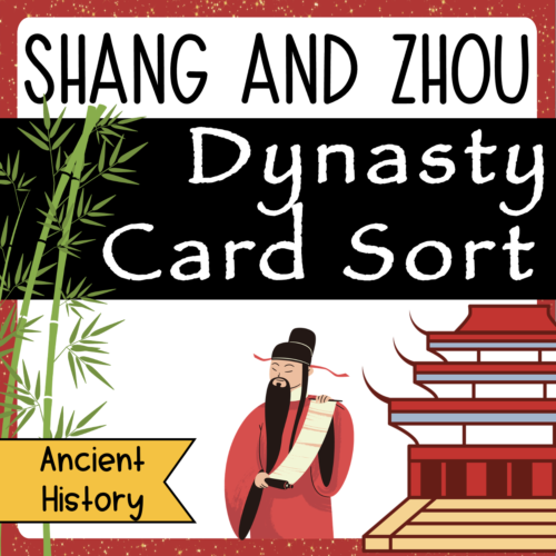 Shang and Zhou Dynasty Card Sort's featured image