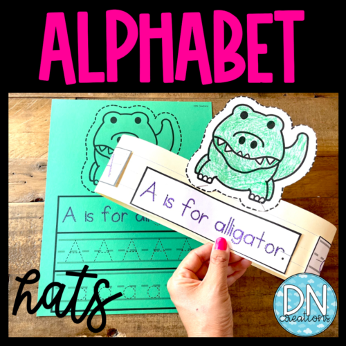 Alphabet Hats l Alphabet Crafts l Letter of the Week l Letter of the Day l Alphabet Activities's featured image