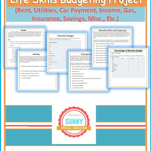 Life Skills Budgeting Project's featured image