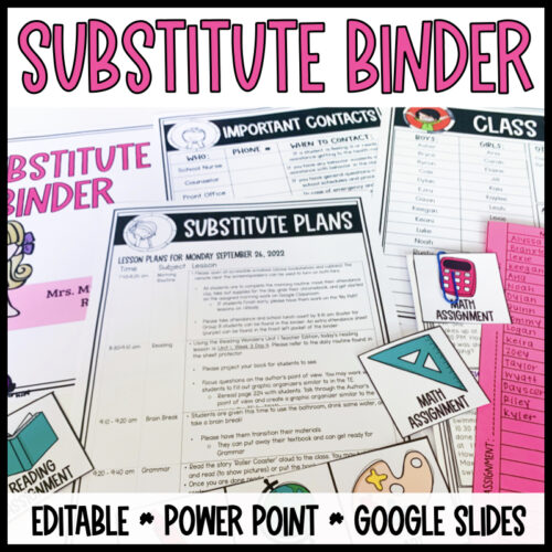 Substitute Binder's featured image
