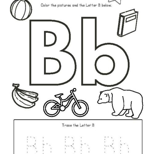 26 Printable All About the Letter Worksheets - Classful