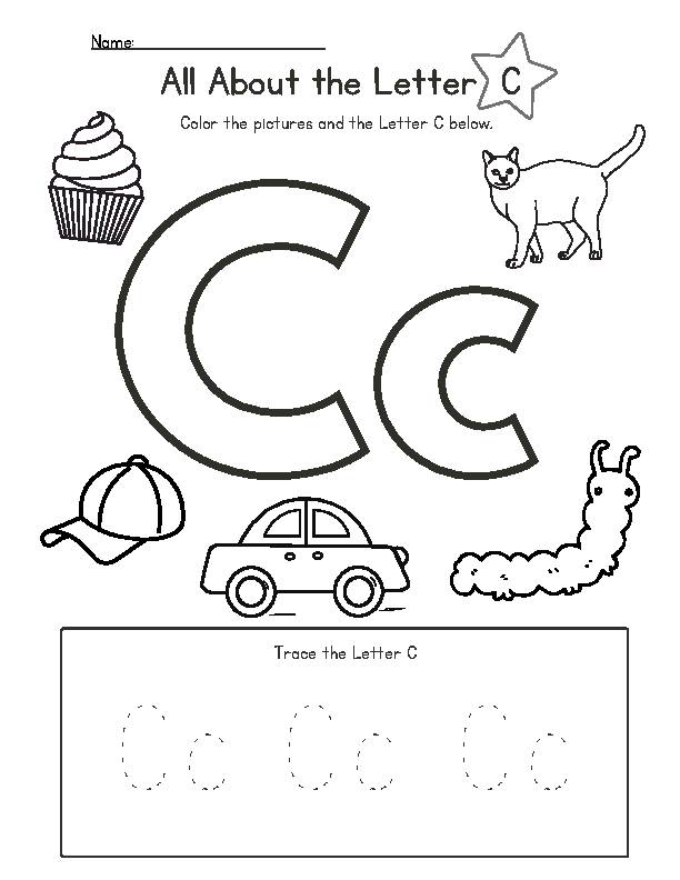 26 Printable All About the Letter Worksheets - Classful