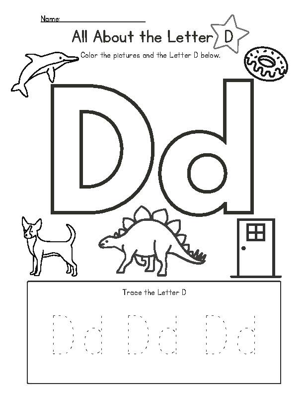 26 Printable All About the Letter Worksheets - Classful