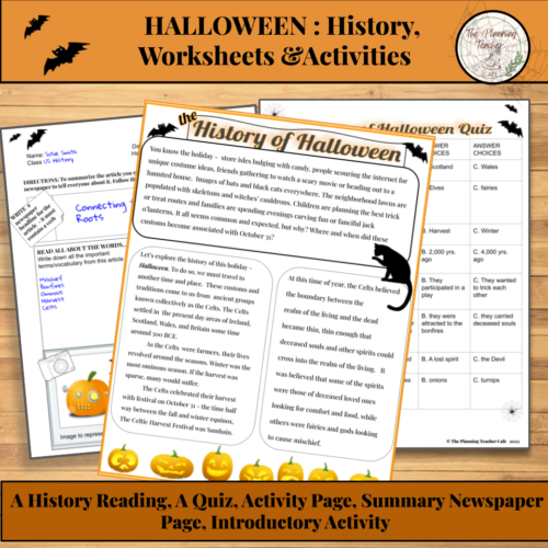 Halloween: a history with multiple activities's featured image