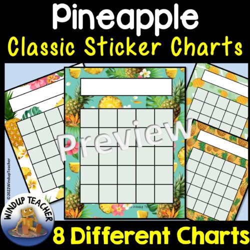 Pineapple Classic Sticker Charts's featured image