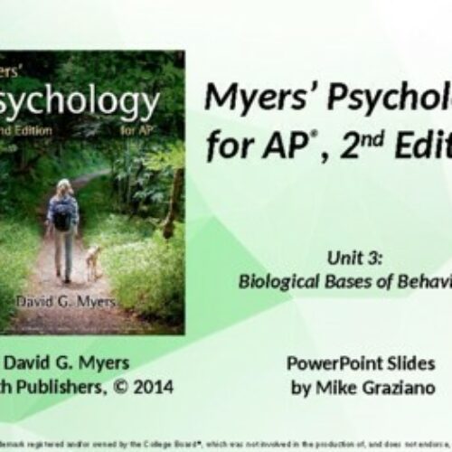 Myers' Psychology for AP (2nd Edition, 2014) - Unit 3 PowerPoint's featured image