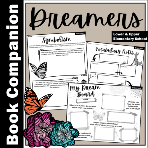 Dreamers Picture Book Companion | Reading Activities for Hispanic Heritage Month's featured image
