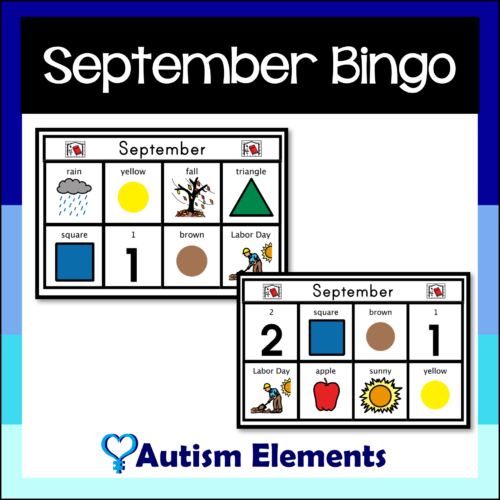 September Simple Bingo-SPED & Autism Resources- Back to School's featured image