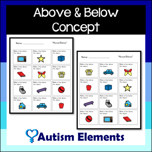 Above and Below Concept- SPED & Autism Resources's featured image