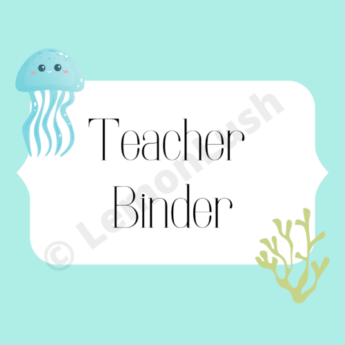 Under the Sea Theme Classroom Bundle's featured image