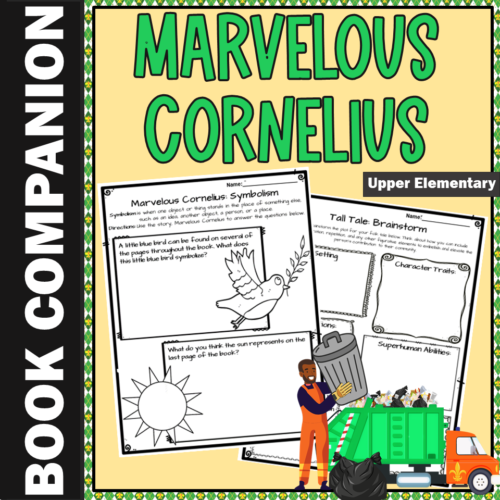 Marvelous Cornelius | Picture Book Companion | Reading Activities's featured image