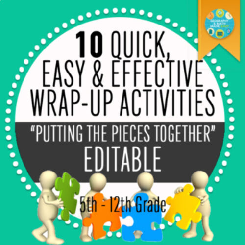 10 Quick & Effective Wrap-Up Reviews: Middle School Geography & Social Studies's featured image