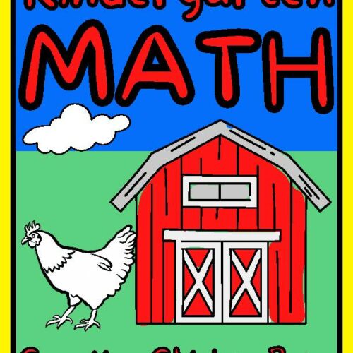 #16 A Kindergarten Math Worksheet Color The Number 16 Counting Chicken Farm Themed Classroom Decor's featured image
