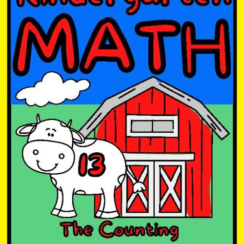 #13 A Kindergarten Math Color Number 13 The Counting Cow Barn Farm Themed Classroom Decor's featured image