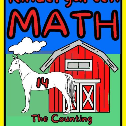 #14 A Kindergarten Math Color Number 14 Horse Farm Barn Theme Classroom Decor's featured image