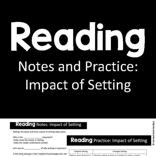 Reading Notes and Practice Impact of Setting's featured image