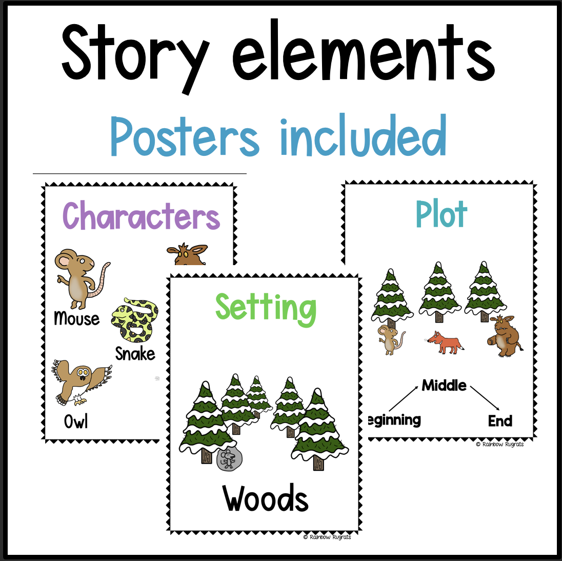 The Gruffalo Comprehension and Writing Activities - Classful