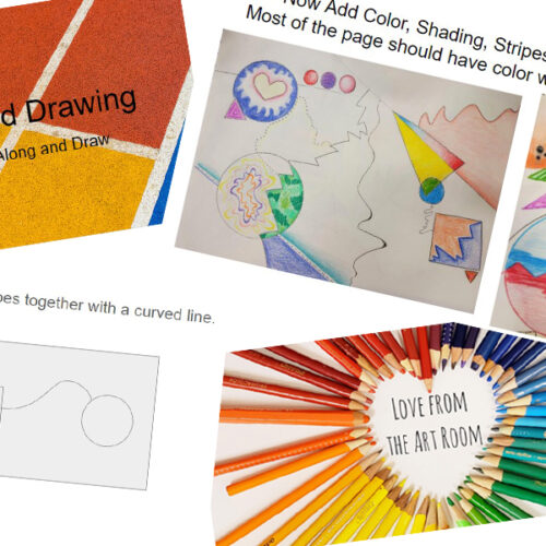 Directed Drawing- One Day Activity- Excellent for First Day of School's featured image