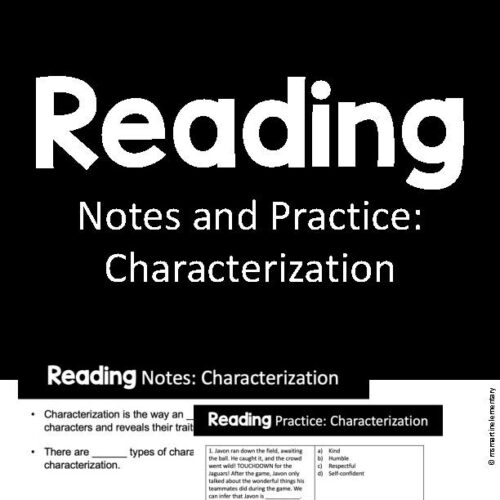 Reading Notes and Practice-Characterization's featured image