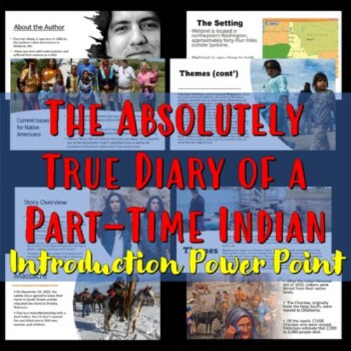 The Absolutely True Diary of a Part Time Indian Introduction Power Point's featured image