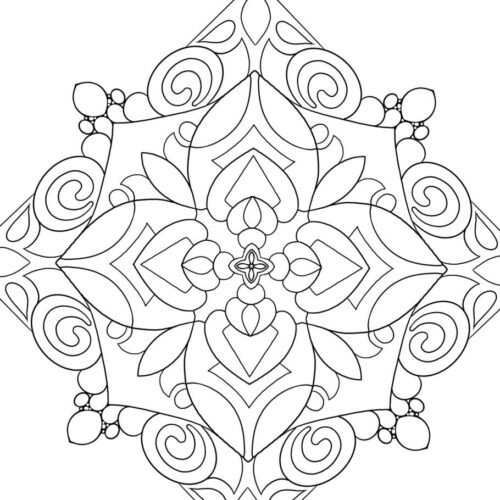 Calming coloring pages with less detail's featured image