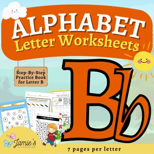 Alphabet Tracing & Writing Activity | Handwriting Practice Worksheet - Letter B's featured image