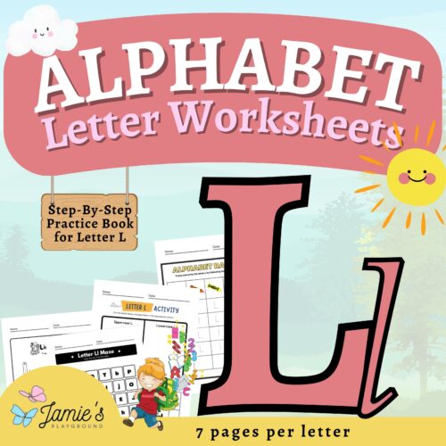 Alphabet Tracing & Writing Activity | Handwriting Practice Worksheet - Letter L's featured image