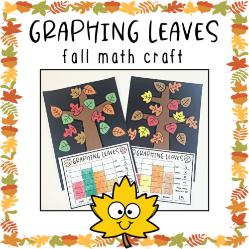 Graphing Leaves Fall Math Craft's featured image