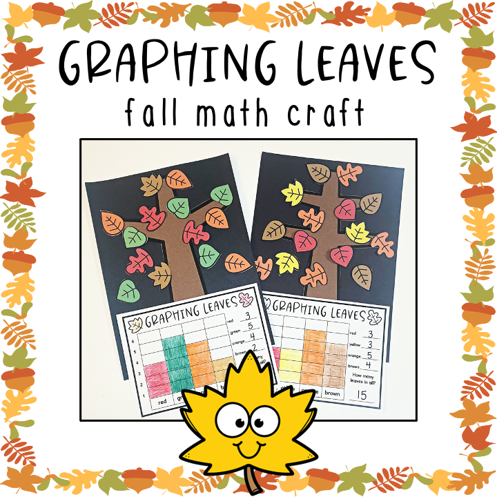 Graphing Leaves Fall Math Craft