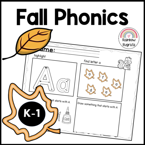 Fall Phonics Worksheets's featured image