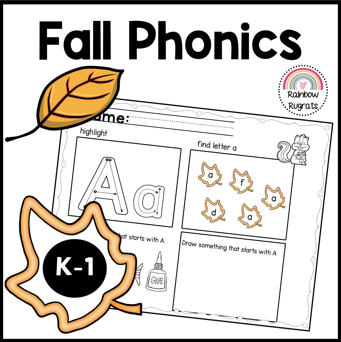 Words Beginning With /ba/ Everything Phonics for Kindergarten and First  Grade - Classful