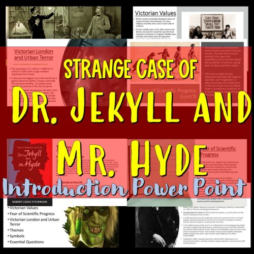 Strange Case of Dr. Jekyll and Mr. Hyde Introduction Power Point's featured image