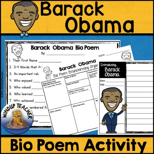 Barack Obama Poem Writing Activity's featured image