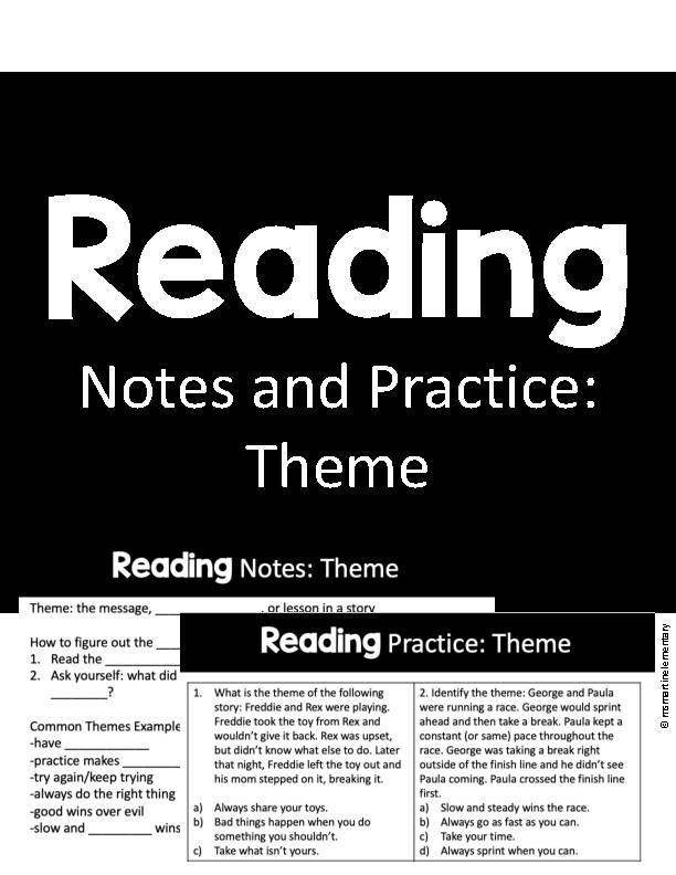 Reading Notes and Practice-Theme