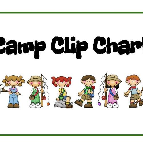 Camp-Themed Behavior Clip Chart's featured image
