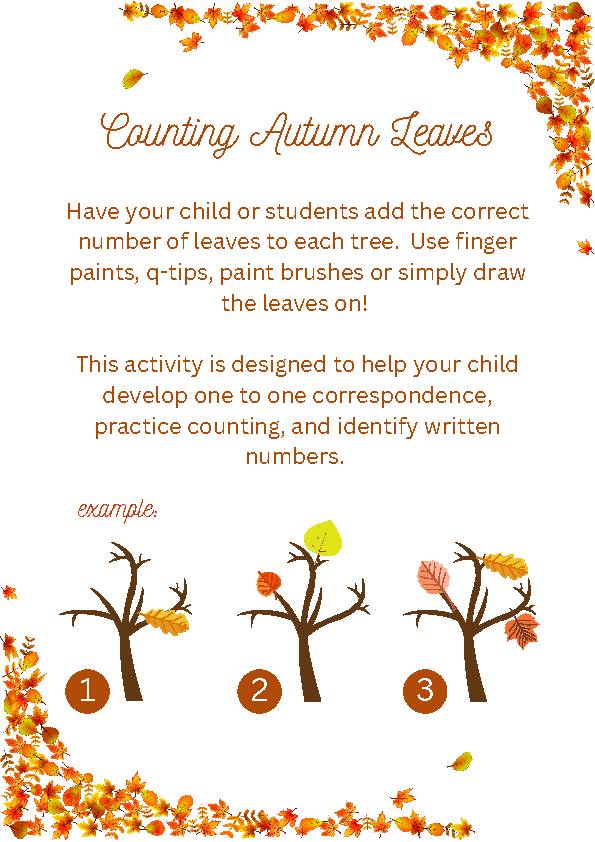 Autumn Leaf Counting