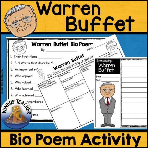 Warren Buffet Poem Writing Activity's featured image