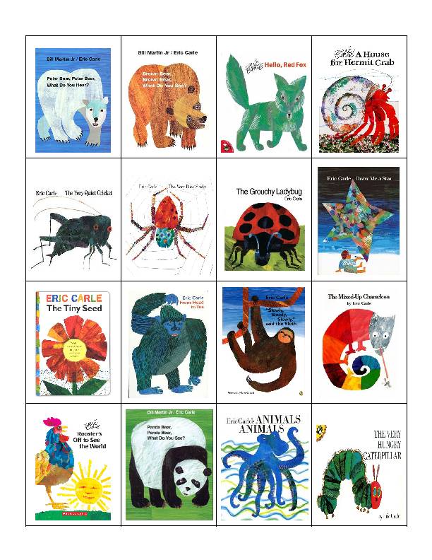 List of Books by Eric Carle