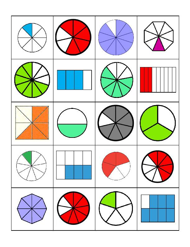 Fraction Bingo - Classful