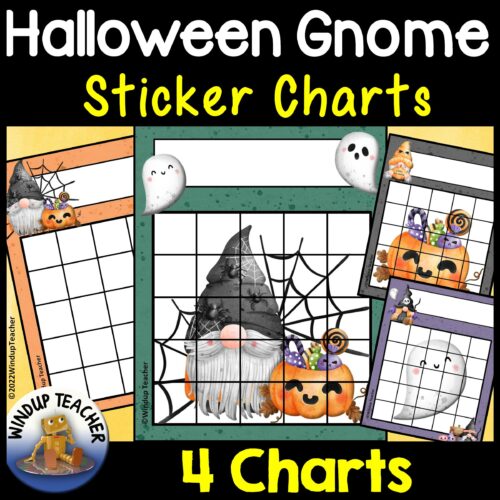 Halloween Gnome Sticker Charts's featured image