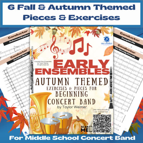 6 Fall & Autumn Themed Pieces & Exercises for Middle School Concert Band's featured image