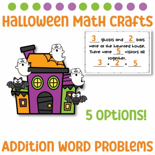Halloween Math Craft: Addition Word Problems's featured image
